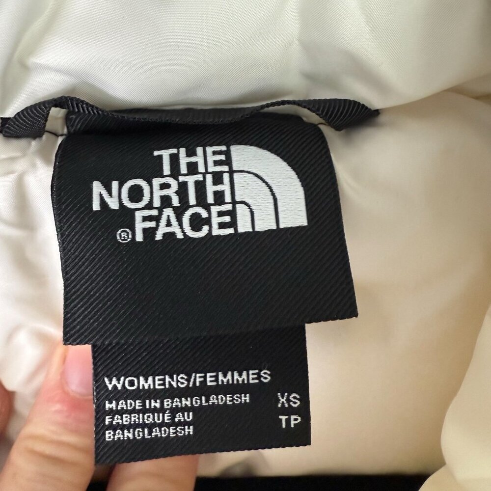 The North Face Aconcagua 3 Vest Womens XS White Puffer Down Insulated Jacket - Picture 7 of 9